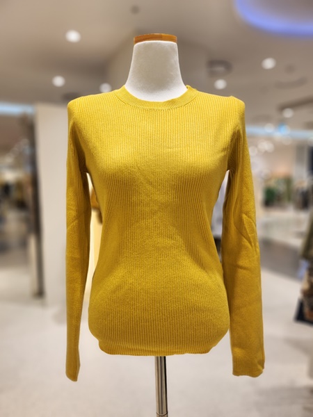 숲(SOUP) 여성 라운드넥 골지 니트 SZALK90