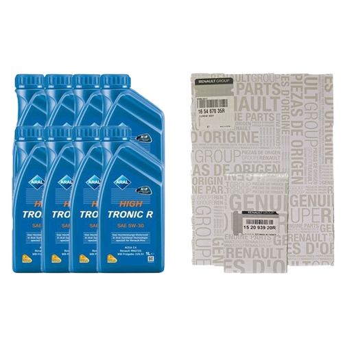 아랄  하이트로닉 R 5W30 8L + 순정필터 르노 QM5 디젤