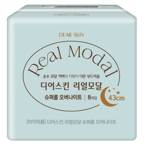 디어스킨 리얼모달 슈퍼롱 오버나이트 8개