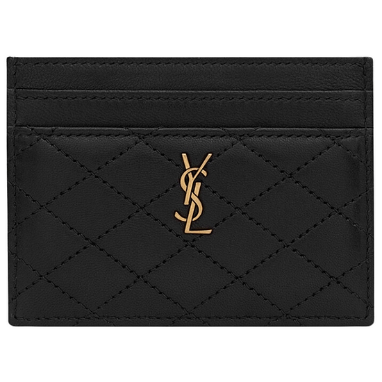 생로랑 명품 페드로 모노그램 까레 퀼팅 카드지갑 703219 1EL07 1000 7