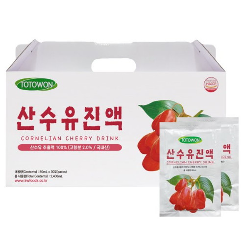 강원식품 산수유진액 80mL 30포 산수유진액 - 에누리 가격비교