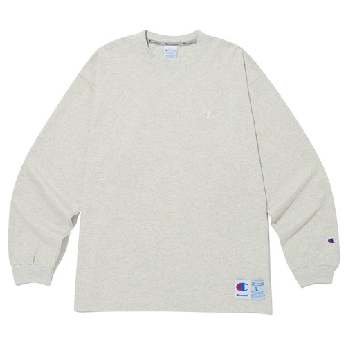 챔피온  C로고 조그택 긴팔티셔츠 CKTS3F301CR