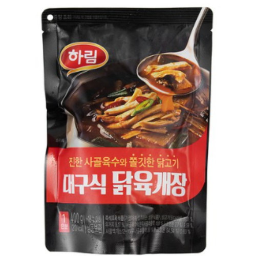 하림  대구식 닭육개장 400g
