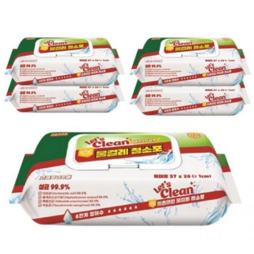 순수나라렛츠클린  물걸레 청소포 고급형 특대형 30매