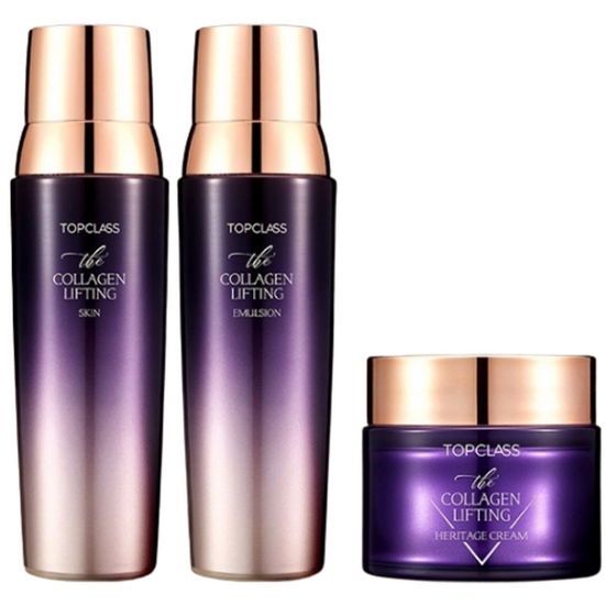 참존 탑클래스 더 콜라겐 리프팅 3종 세트 + 컨트롤 크림 40ml