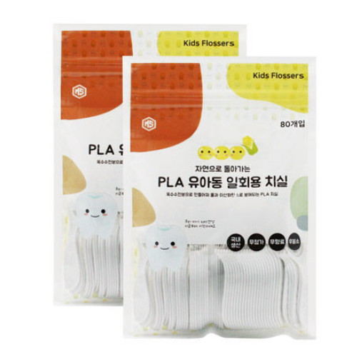 엠에스  PLA 유아용 치실 80개입 3세트