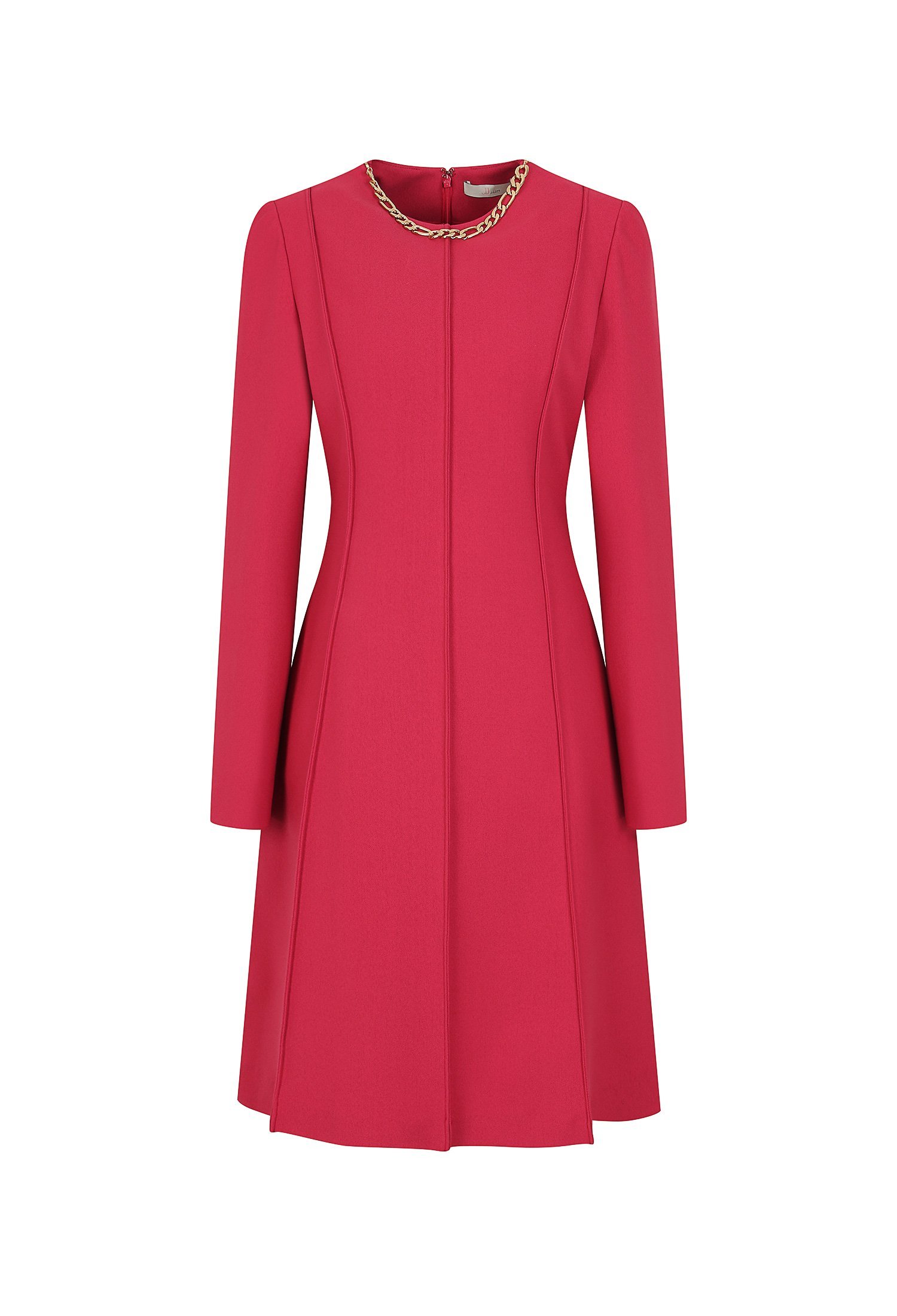 JJ지고트 라운드넥 미니 원피스 GMAA0OP10