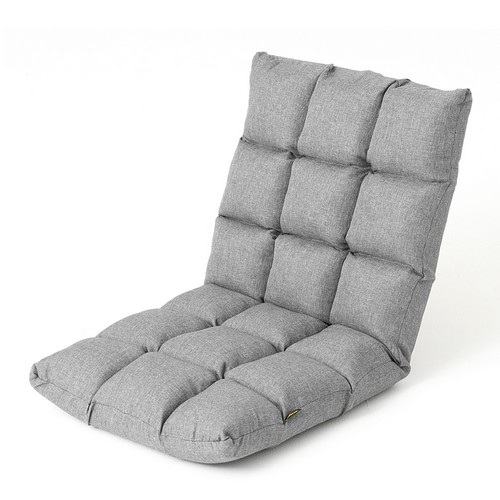 코멧 5단 각도조절 패브릭 좌식소파 1인용