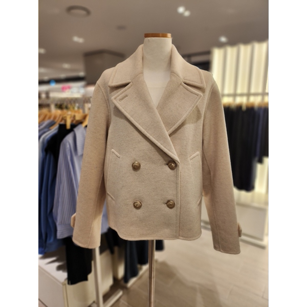 숲(SOUP) 여성 핸드메이드 모직 하프 자켓 SZAJK91