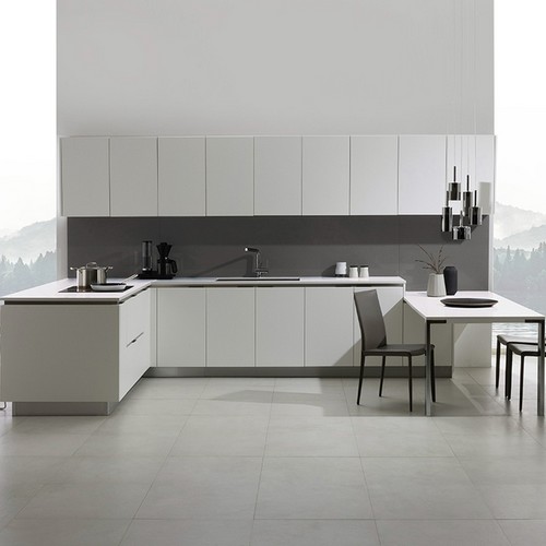 리바트  키친 7000G 누보 미스티 ㄱ자 멀티수납형