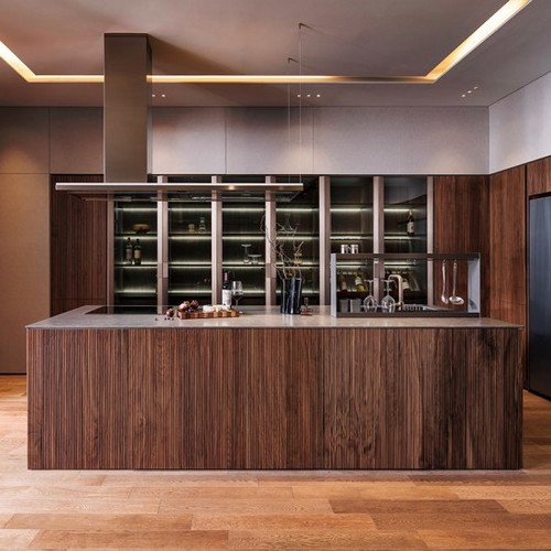 리바트  키친 8900G 뮤니크 ㄱ자 멀티수납형