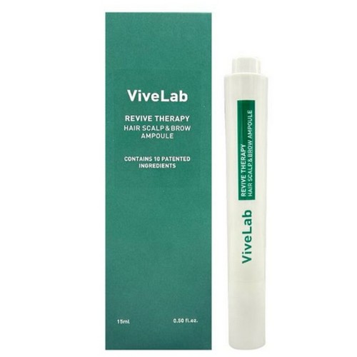 바이브랩 헤어 스칼프 앤 브로우 앰플 15ml