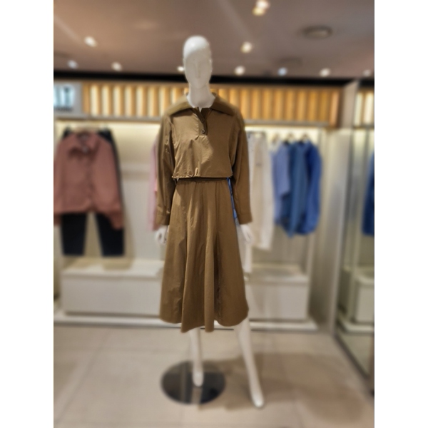 비지트인뉴욕 시보리 배색 트윈원피스 VZ8OP22