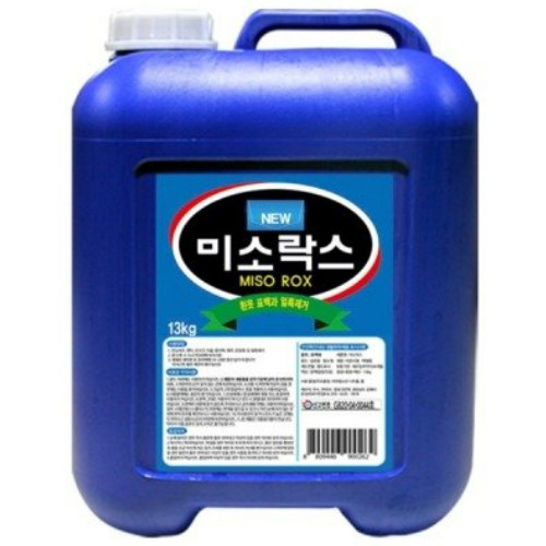 경성크린텍 미소락스 13kg 락스 표백 살균 소독 말통 대용량 업소용