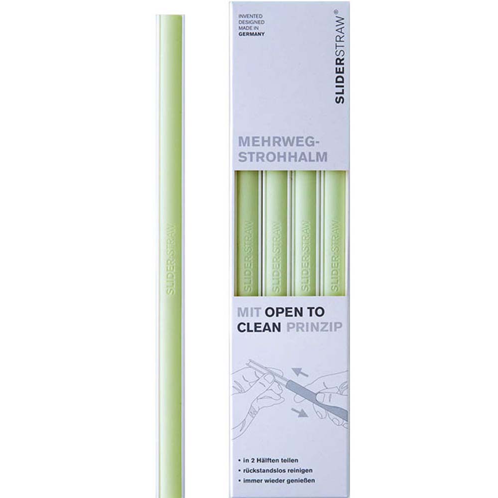 슬라이드스트로우 리유저블 빨대 믹스 롱