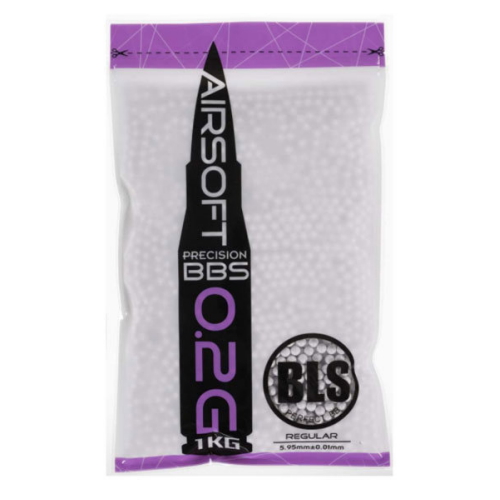 BLS  BBS 6mm 0.2g 5000rds / White 보라돌이 비비탄