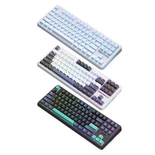 AULA  F87 유무선 기계식 해외구매