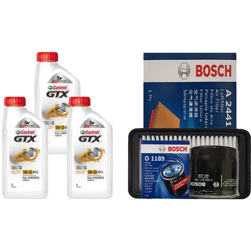 캐스트롤  GTX SP/C3 5W30 3L + 보쉬필터 기아 레이 가솔린