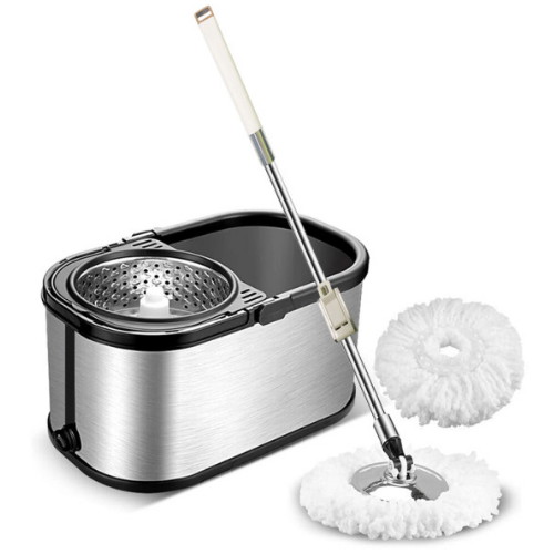 비상  스테인레스 통돌이 회전 물걸레밀대 바닥청소 대걸레