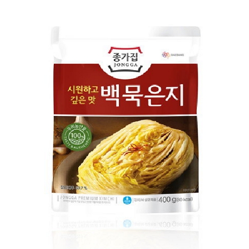 대상 종가 백묵은지 파우치 400g x3개