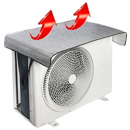 쿨콘 에어컨 실외기 절전커버