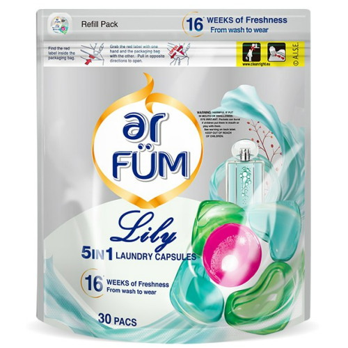 아로퓸 5in1 캡슐세제 화이트릴리 30개입