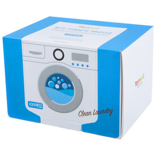 탐사 이염방지 세탁티슈 100매