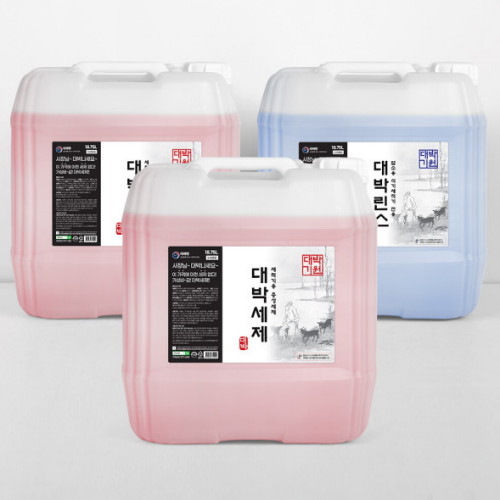 대박기원 대박세제 18.75L x 2개 + (린스 18.75L)