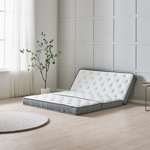 캐나다프리모 3단 포켓스프링 접이식 토퍼 매트리스 SS