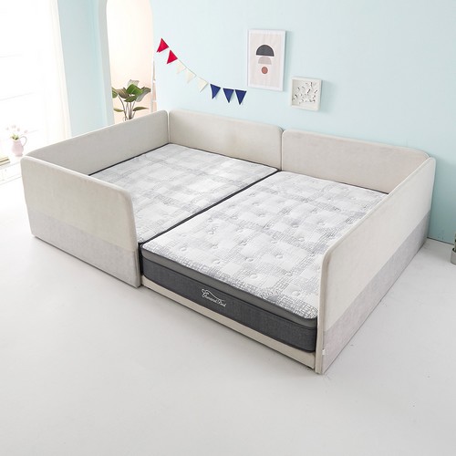 가이온 꽃잠 둥지형 패밀리침대 Q+Q