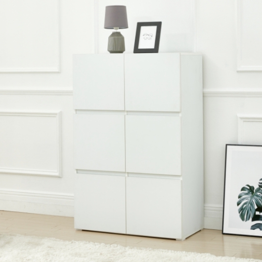 동서가구  릴리스 와이드 다용도 800 수납장 6도어 DF923328