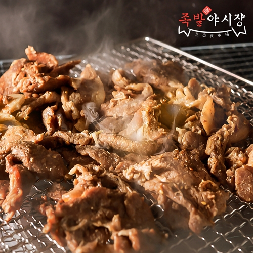 올에프엔비 족발야시장 북성로 직화 연탄불고기 250g 6팩 유통기한 23.11.22