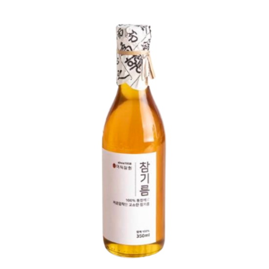 미식상회 저온압착 참기름 350ml