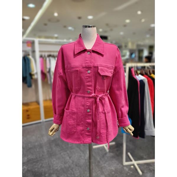 반에이크 아울렛 VB3XJKU292A벨티드박시핏재킷