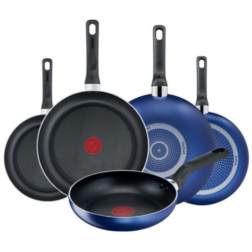 테팔  PTFE 미드나잇 블루 5종세트 프라이팬 20cm + 24cm + 26cm + 28cm + 볶음팬 28cm