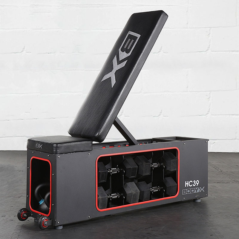 바디엑스  각도조절 덤벨 벤치 HC39