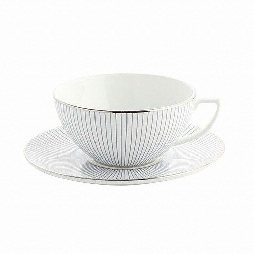 웨지우드 자스퍼콘란 핀스트라이프 커피잔