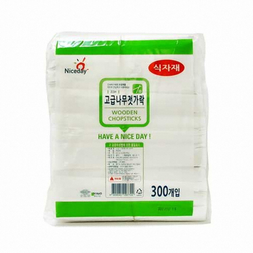 업소용 고급 나무젓가락 300개