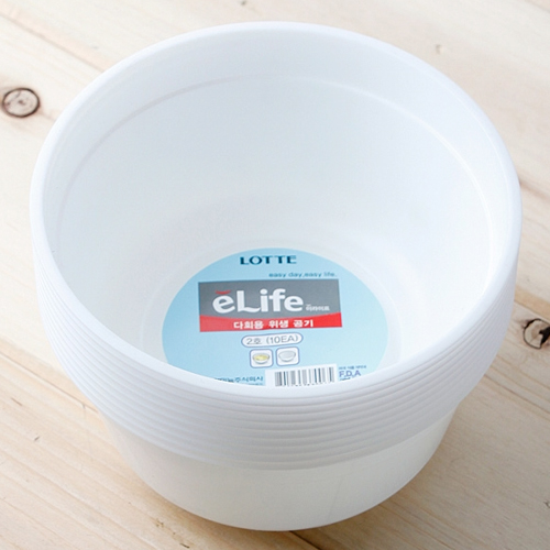 롯데이라이프  다회용 위생 공기 14cm