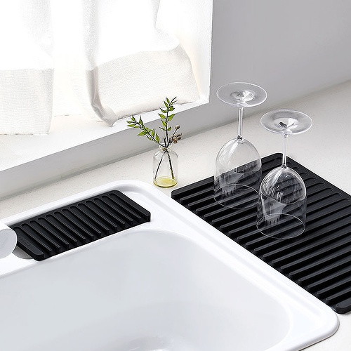 리본제이 항균 워터플로우 실리콘 드라잉매트 미니 + 빅