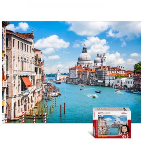 퍼즐갤러리  베니스 산타마리아 운하