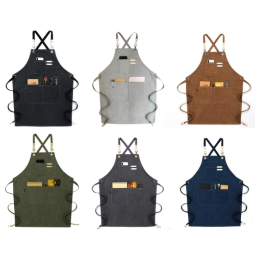 오가닉올 캔버스 프리미엄 앞치마