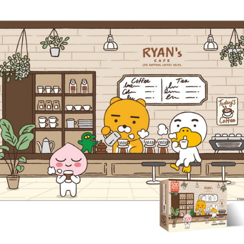 예림아이  카카오프렌즈 라이언스 카페
