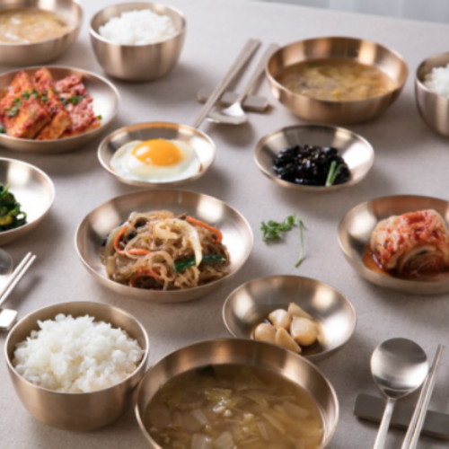 놋향 방짜유기 4인 반상기 34P