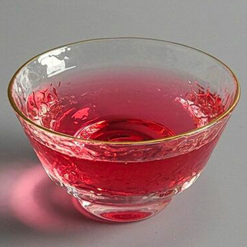 골드테두리 원형 유리찻잔 50ml