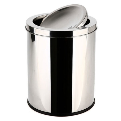 뱅뱅이 심플 스윙 스텐레스 휴지통 12L