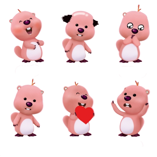 뽀로로 잔망루피 피규어