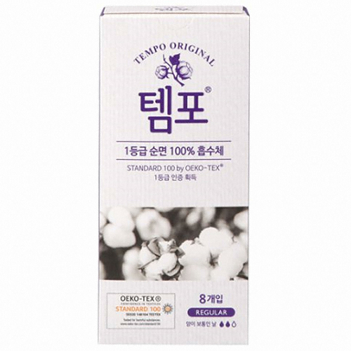 템포 오리지널 레귤러 8개