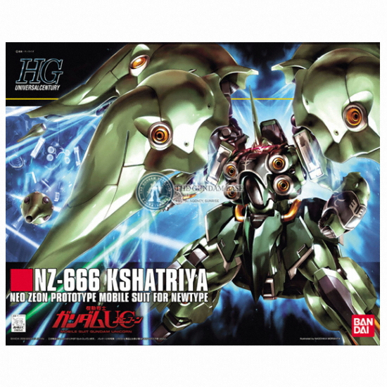반다이  [HGUC] 1/144 NZ-666 크샤트리아
