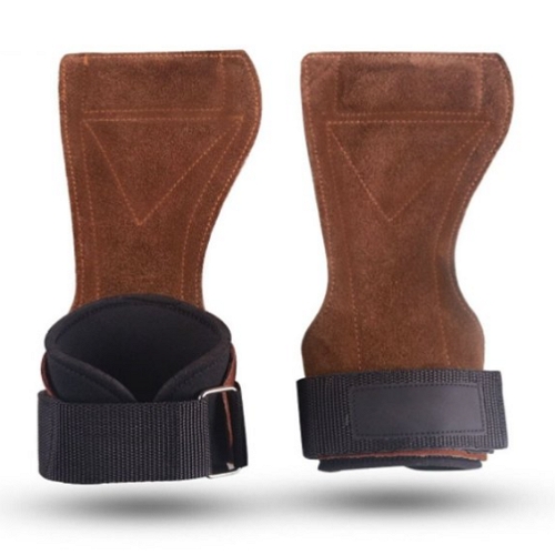 소가죽 스트랩 리프팅 그립 헬스 장갑